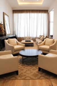 Furnished living room