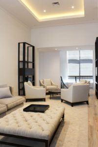 Sofa set in drawing room